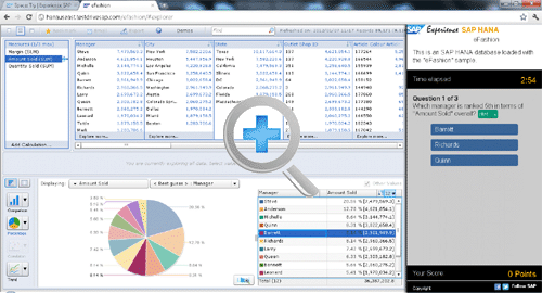 Изображение 5: SAP HANA, SAP Business Objects Explorer, демонстрация возможностей, тест-драйв, аналитические запросы